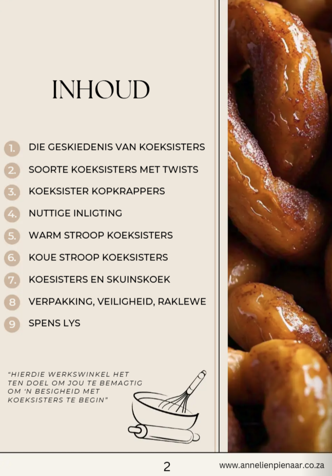 Koeksister Bakkery: Begin jou eie Besigheid - Image 2