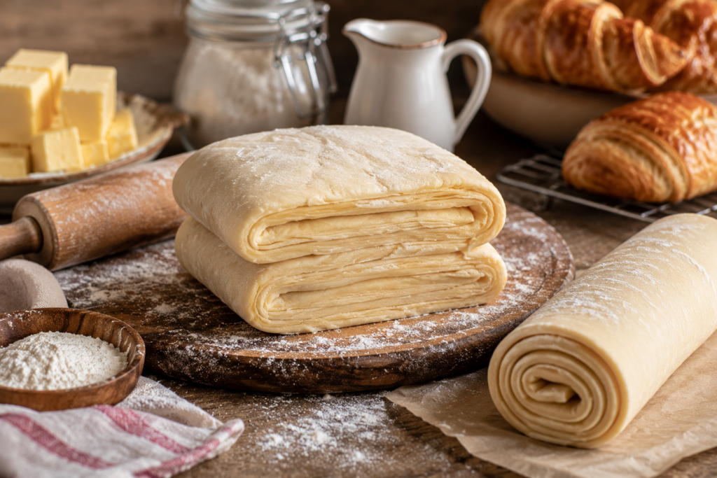 Flaky pastry / Blaar deeg
