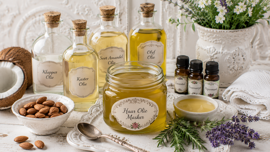 Masker vir droë hare