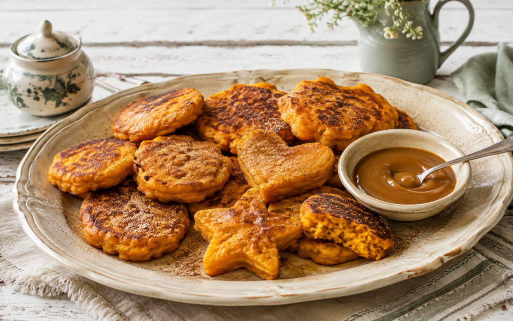 Pampoen / Patatkoekies met Gluten-vrye opsie