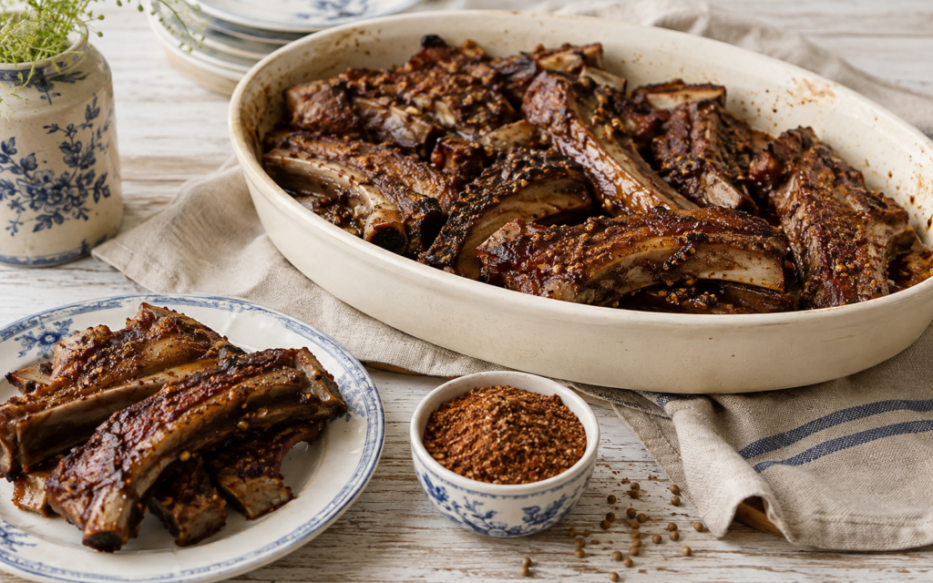 Kortrib met Tuisgemaakte Braai sout