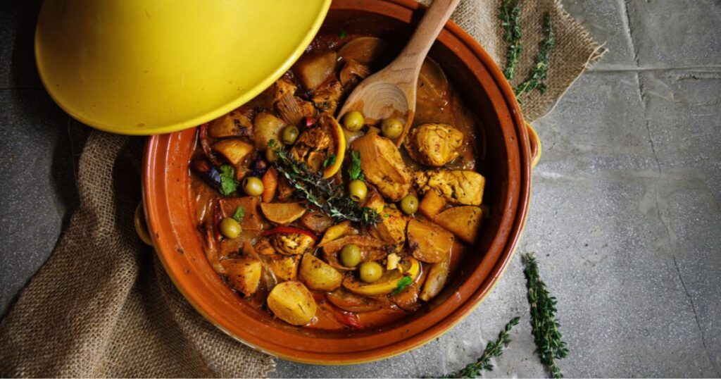 Marokkaanse Tagine Hoender gereg
